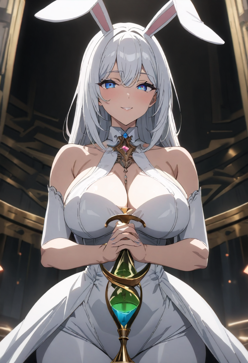 Ivory Cottontail anime art adult