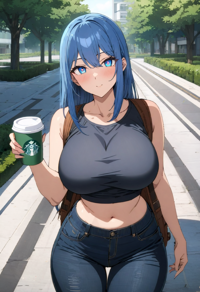 College Luna anime art adult 21+
