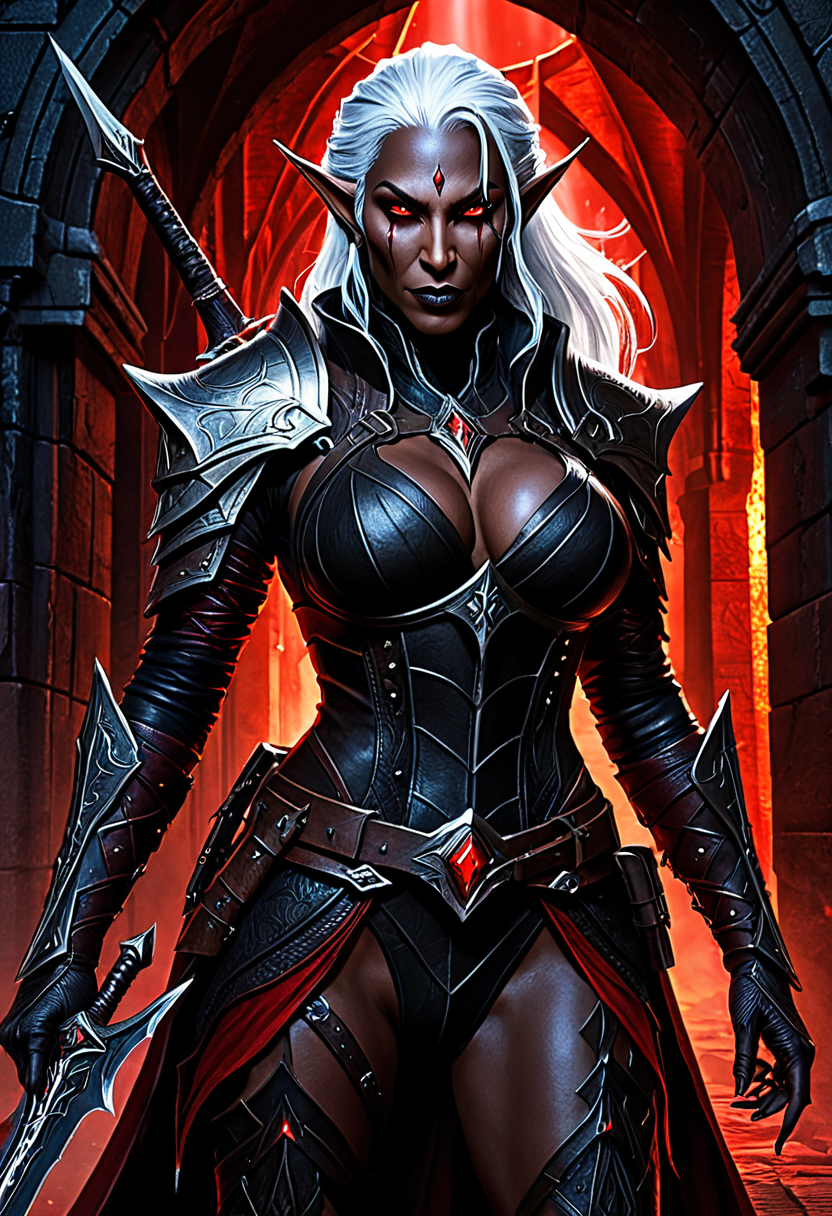 Zara Darkelff anime art adult 21+