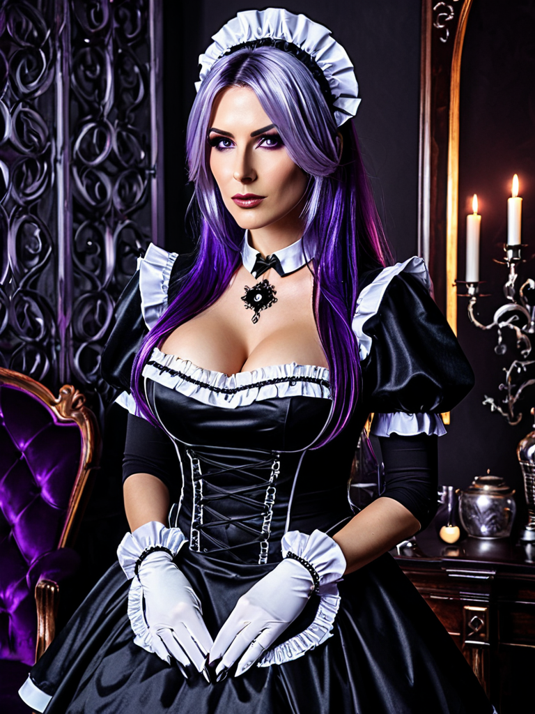 Maid Girls anime art adult 21+