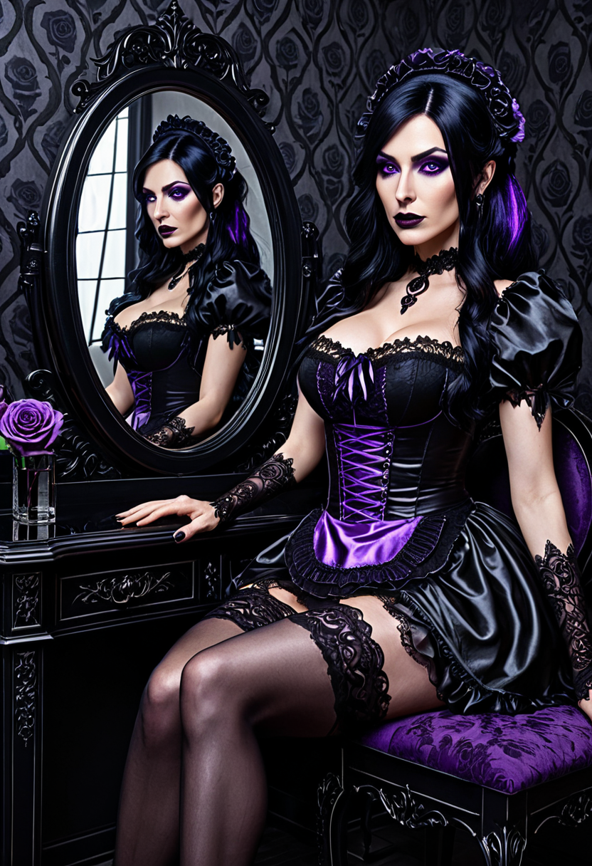 Noir Gothic Maid photo 3