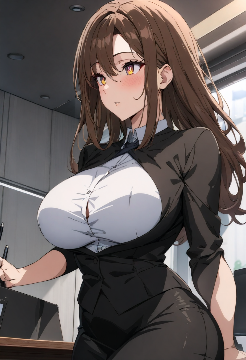 Secretary Yuki anime art adult 21+