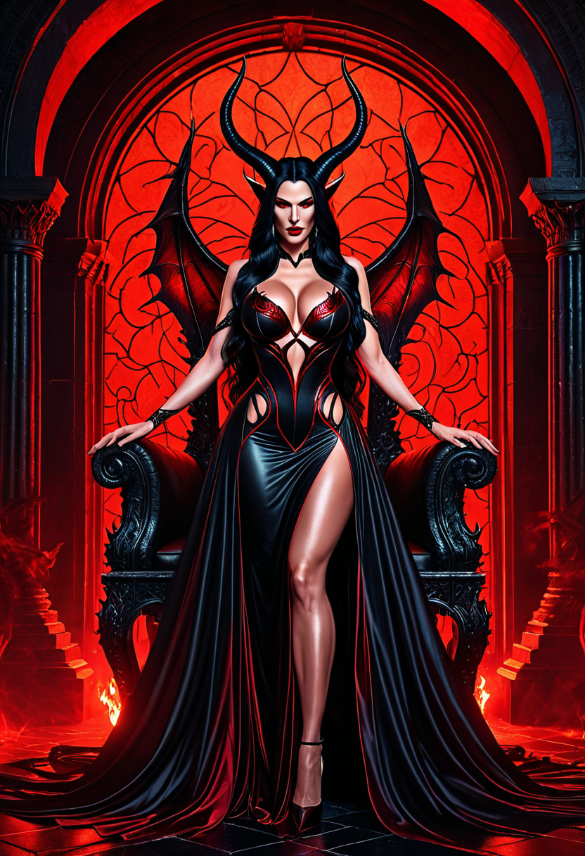 Mora The Dark anime art adult 21+