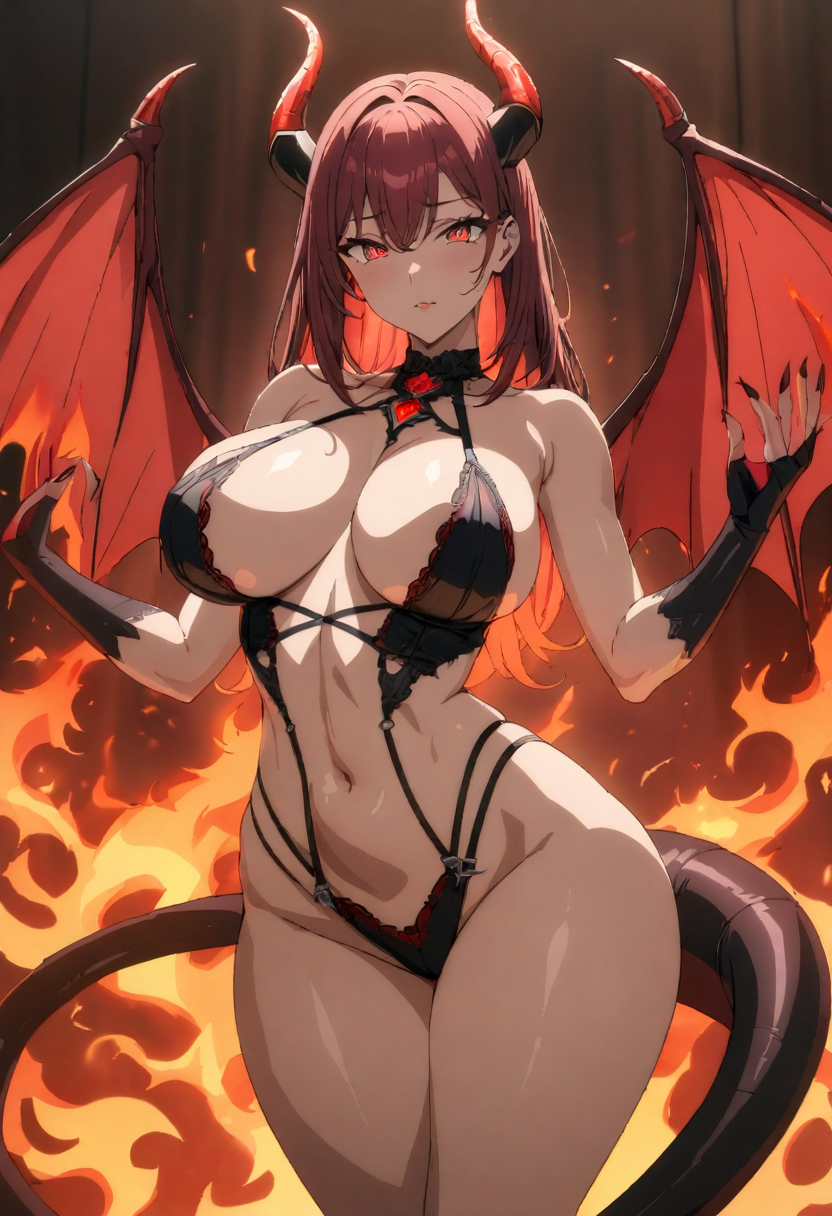 Scarlet Sin anime art adult