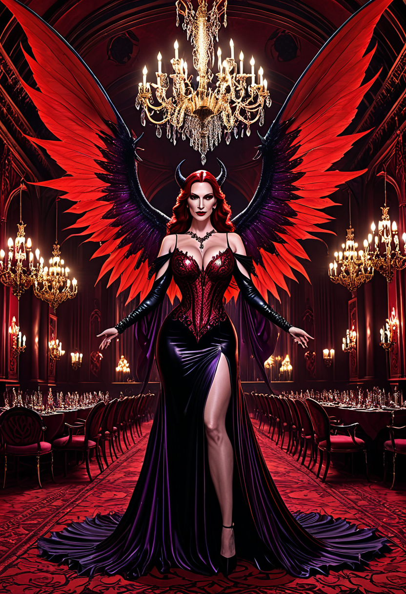 Scarlet Wings anime art adult 21+